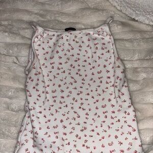 Floral Print Tank Top